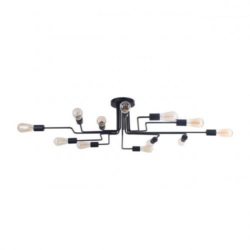 потолочная люстра maytoni gilbert t532cl-12b черная в Нижнекамске