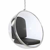кресло bubble chair черное в Нижнекамске