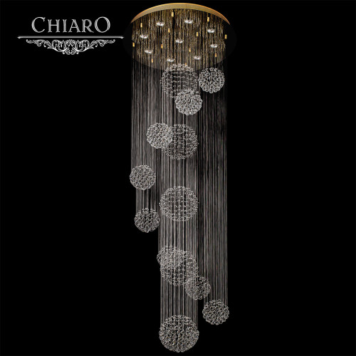 каскадная люстра chiaro каскад 384012409 в Нижнекамске