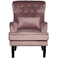 кресло rose дымчато-розовое в Нижнекамске