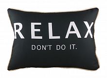 подушка с надписью relax в Нижнекамске