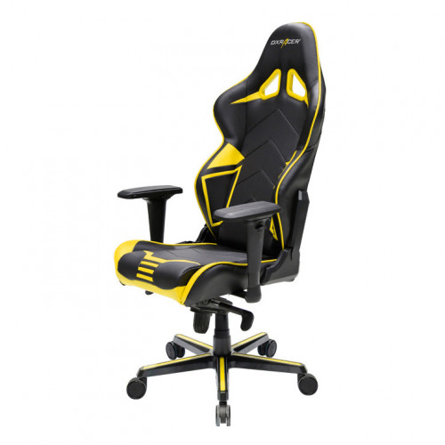 кресло геймерское dxracer racing rv131 черно-желтое в Нижнекамске