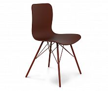 стул dsr коричневый s40 (eames style) в Нижнекамске