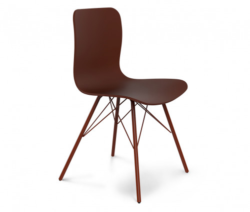 стул dsr коричневый s40 (eames style) в Нижнекамске