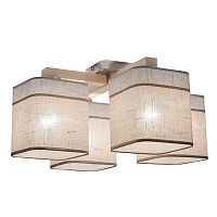 потолочная люстра tk lighting 1918 nadia white 4 в Нижнекамске