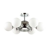 потолочная люстра odeon light miolla 3972/7c белая в Нижнекамске