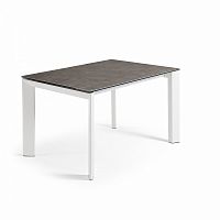 стол atta 120 (180)x80 белый, темно-серый ceni cc0178vc от la forma (ex julia grup) в Нижнекамске
