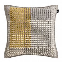 подушка квадатная canevas geo grey от gan в Нижнекамске