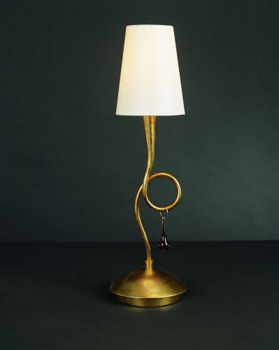 настольная лампа mantra paola painted gold 3545 в Нижнекамске