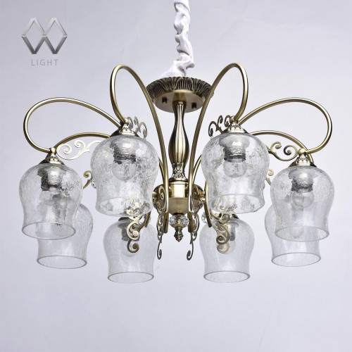 потолочная люстра mw-light моника 372011808 бронза в Нижнекамске
