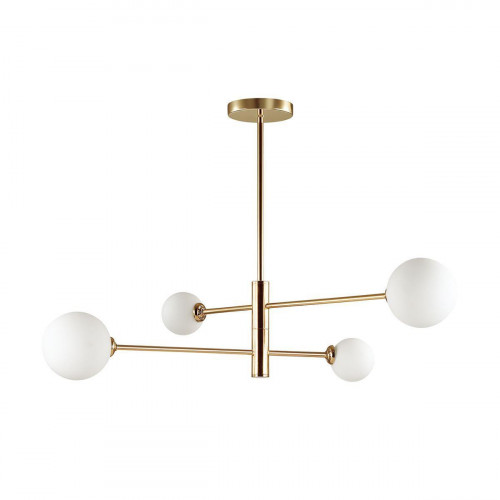 потолочная люстра lumion estelle 4418/4c белая в Нижнекамске