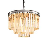 подвесной светильник odeon 6 chrome/amber от delight collection в Нижнекамске