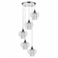 дизайнерская подвесная люстра spot light cordia 1192528 хром в Нижнекамске