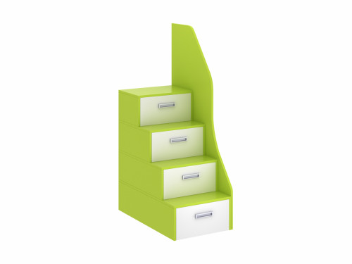 лестница-комод pinokkio light green в Нижнекамске