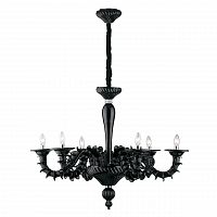 подвесная люстра ideal lux ca rezzonico sp6 nero в Нижнекамске