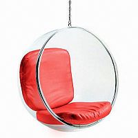кресло bubble chair красное в Нижнекамске