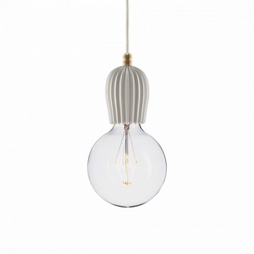 подвесной светильник beton rib white brass в Нижнекамске