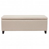 оттоманка dean upholstered storag бежевая в Нижнекамске