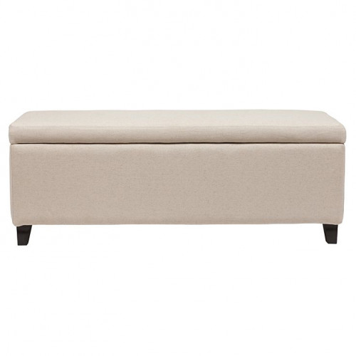 оттоманка dean upholstered storag бежевая в Нижнекамске