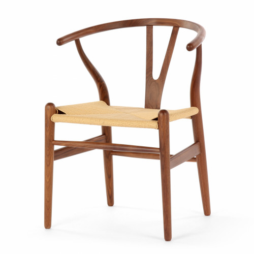 стул wishbone окрашеный коричневый в Нижнекамске