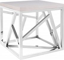 стол журнальный geometric маленький молочный в Нижнекамске