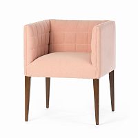 кресло penelope dining chair розовое в Нижнекамске