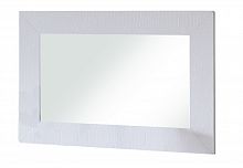 зеркало прямоугольное настенное белое quadro в Нижнекамске