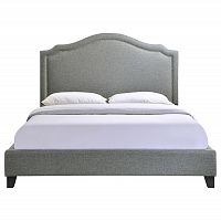 кровать двуспальная 180х200 серая cassis upholstered в Нижнекамске