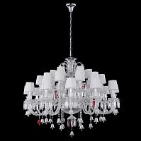 подвесная люстра crystal lux princess sp30 белая в Нижнекамске