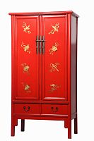 шкаф gudong красный с золотом в Нижнекамске