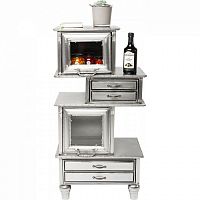 комод think tank серый 50x35x99 в Нижнекамске