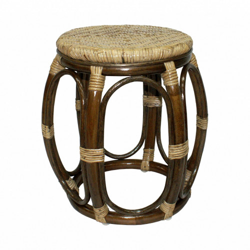 табурет из ротанга drum коричневый в Нижнекамске