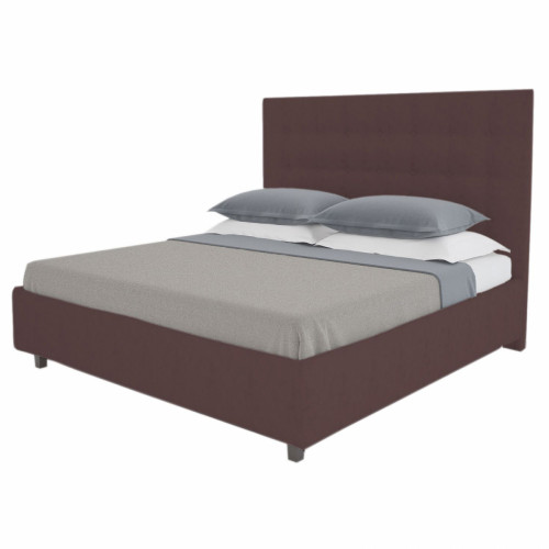 кровать двуспальная 160х200 коричневая royal black в Нижнекамске