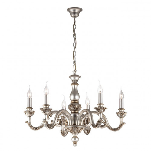 подвесная люстра ideal lux giglio sp6 argento в Нижнекамске