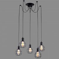 подвесная люстра arte lamp a1109sp-5bk в Нижнекамске