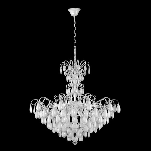 подвесная люстра crystal lux sevilia sp9 silver в Нижнекамске