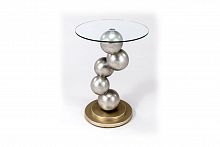 стол журнальный silver balls хром в Нижнекамске