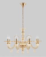 подвесная люстра crystal lux caetano sp-pl8 amber в Нижнекамске