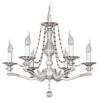 подвесная люстра idlamp eloisa 259/6-whiteplatina в Нижнекамске