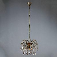 подвесная люстра ambiente alicante 8888/3 cl pb tear drop в Нижнекамске