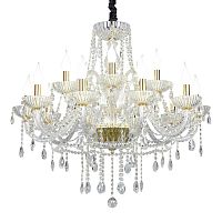 подвесная люстра omnilux bonaita oml-70103-15 золото в Нижнекамске