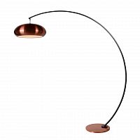 торшер дизайнерский lucide vengo black bronze в Нижнекамске