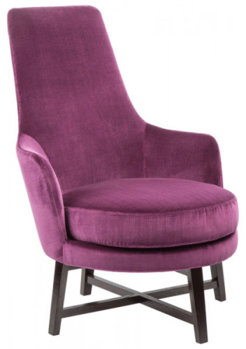 кресло home space violet фиолетовое в Нижнекамске