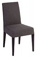 стул aylso dining chair кожа тёмно-серая в Нижнекамске