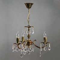 подвесная люстра ambiente benisa 2226/3 pb new leaf в Нижнекамске