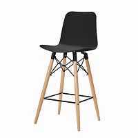 полубарный стул eiffel (eames style) черный в Нижнекамске