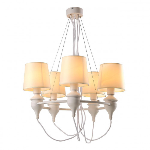 подвесная люстра arte lamp sergio a3326lm-5wh в Нижнекамске