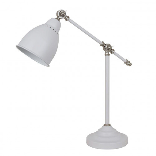 настольная лампа arte lamp braccio a2054lt-1wh в Нижнекамске