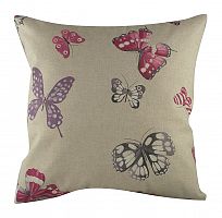подушка с бабочками pink butterflies в Нижнекамске