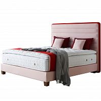 кровать двуспальная 160х200 розовая lounge headboard в Нижнекамске